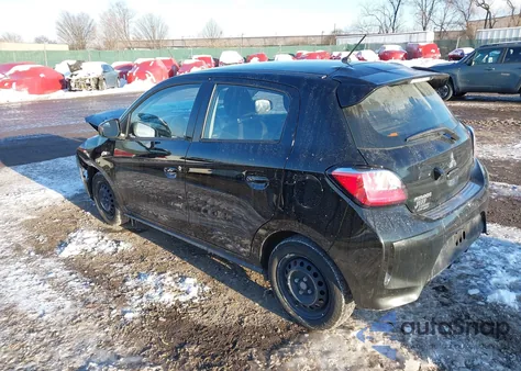 2023 Mitsubishi Mirage Es/Le z USA, uszkodzony, nr VIN ML32AUHJ1PH002493